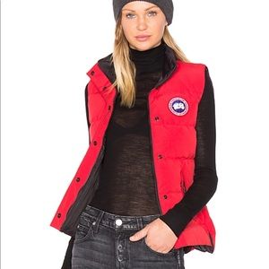 Like new red Canada goose women’s vest